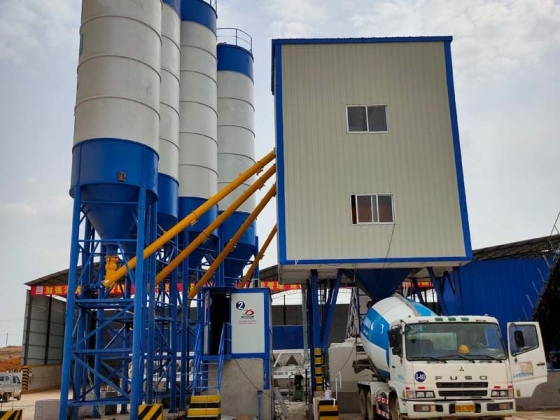 China Small concrete mixing plant 60m3/h easy to assemble modular HZS60 concrete batching plant Manufacturer,Supplier