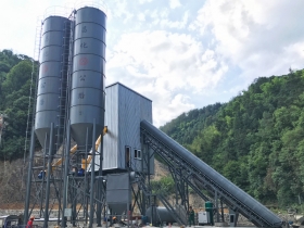 concrete mixing plant